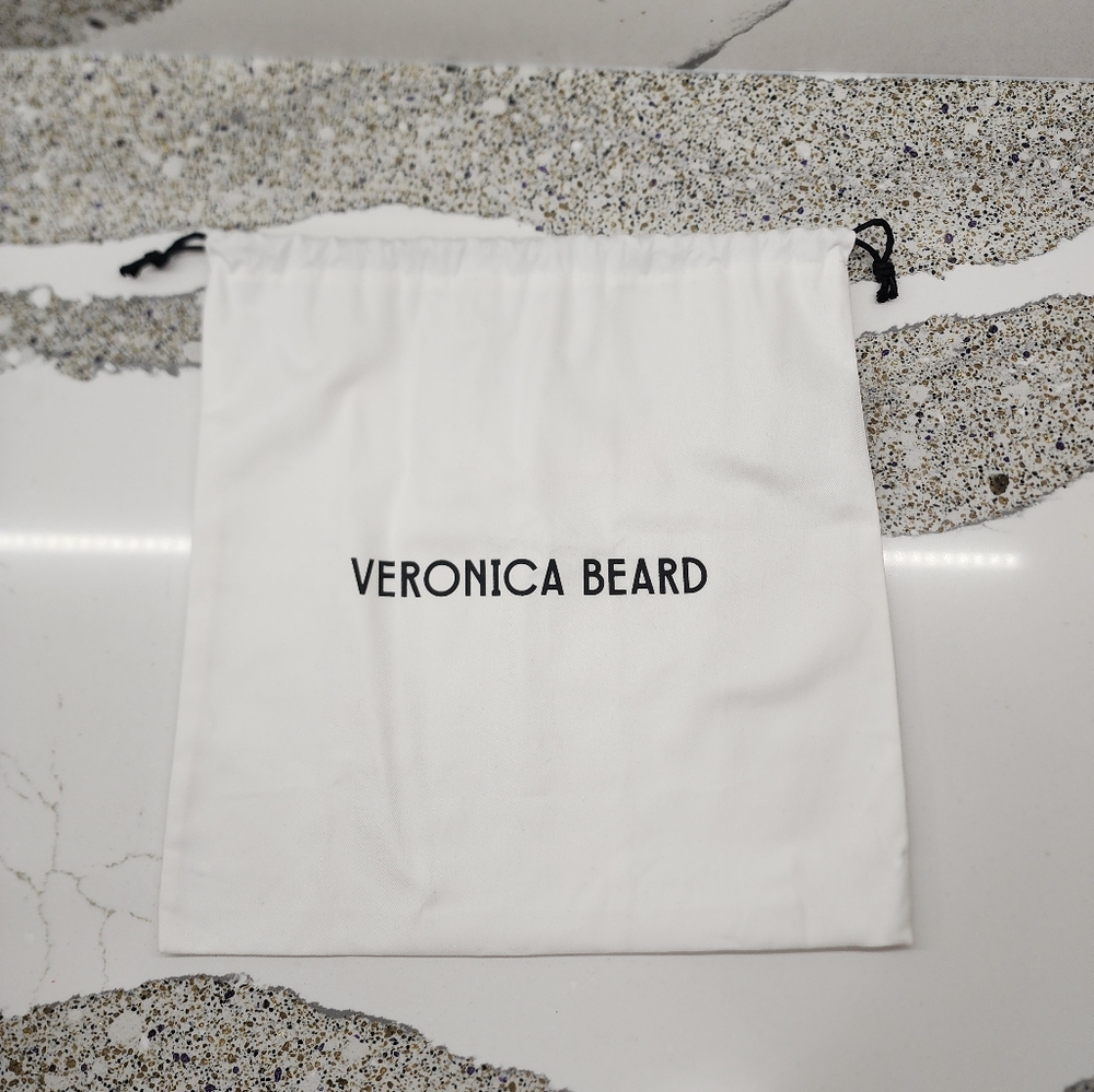 Veronica Beard Bamboo-Handle Shopper Bag in Light Blue - Picture 12 of 12